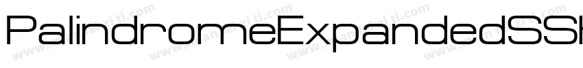 PalindromeExpandedSSK Regular字体转换